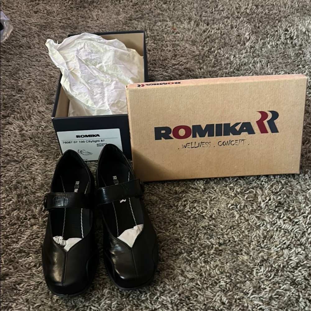 Romika Black Women's Shoes